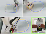 Our Paper "UNO Push, Unified Nonprehensile Object Pushing via Non-Parametric Estimation and Model Predictive Control" accepted by IEEE/RSJ IROS 2024